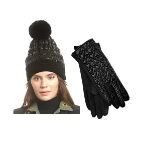 PEACE LOVE Puffer Glove - Buy now for trendy style and cozy warmth.