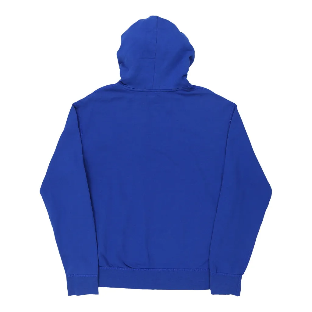 Performance Ralph Lauren Hoodie - Large Blue Cotton Blend