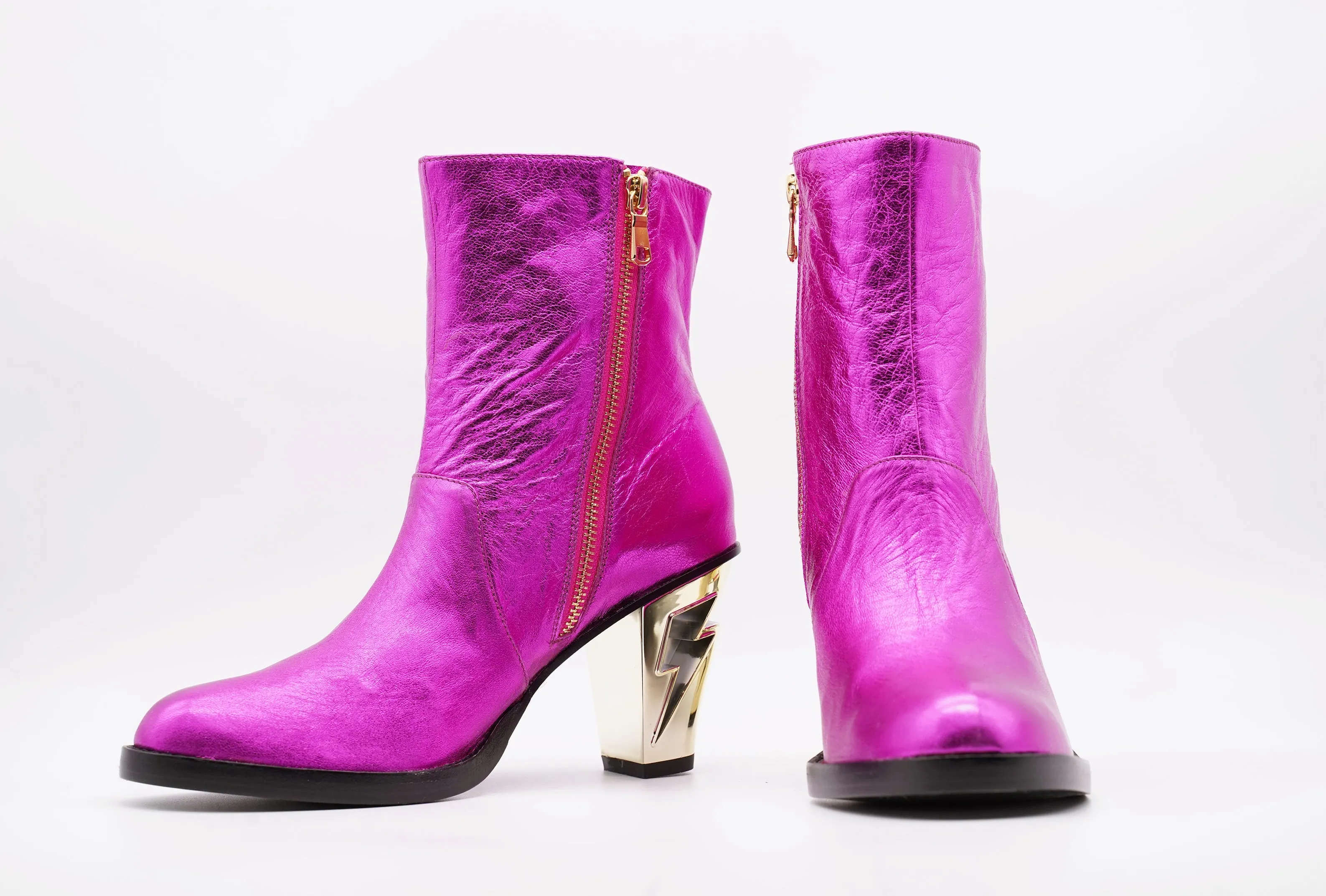 Pink Lightning Heel Palo Alto - Customizable