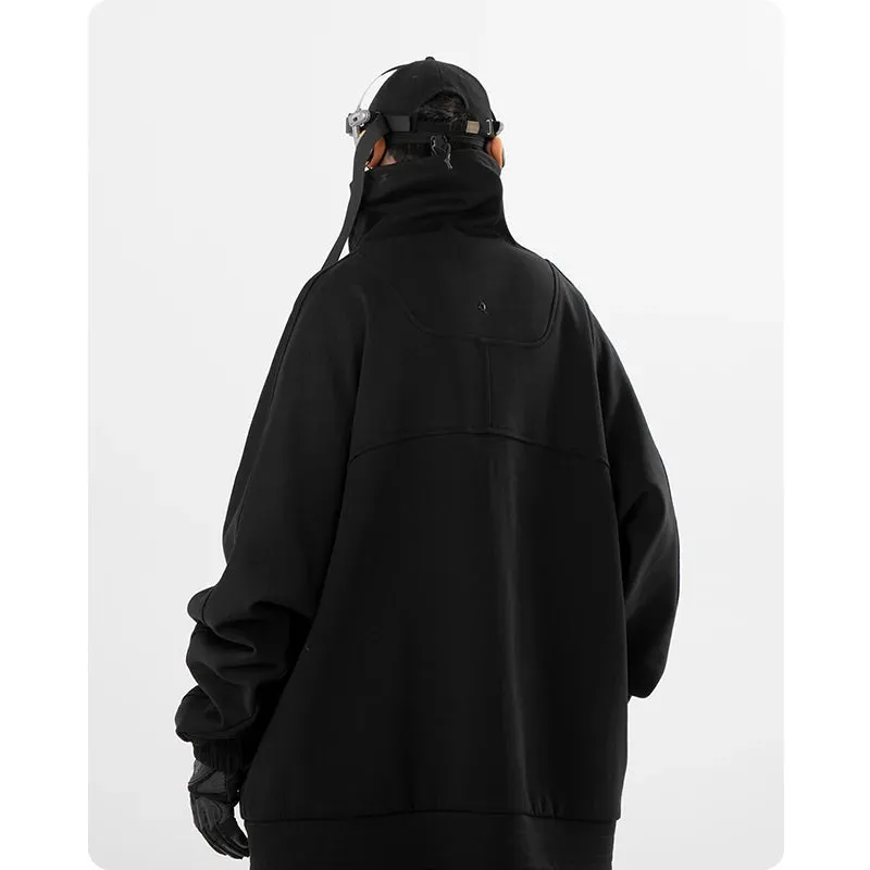 Plain Color Medieval Cloak Hoodie