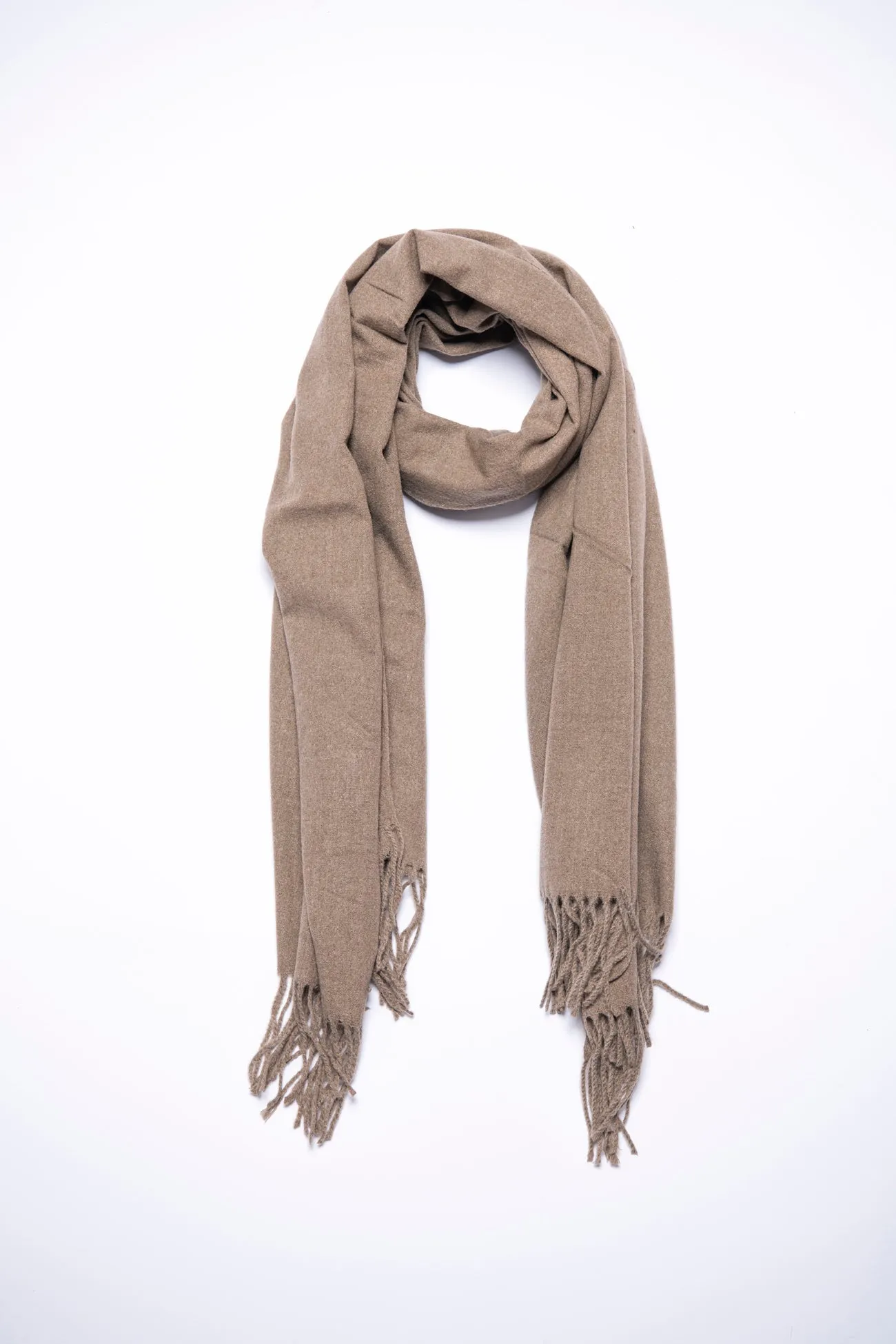 Plain Wool Scarf