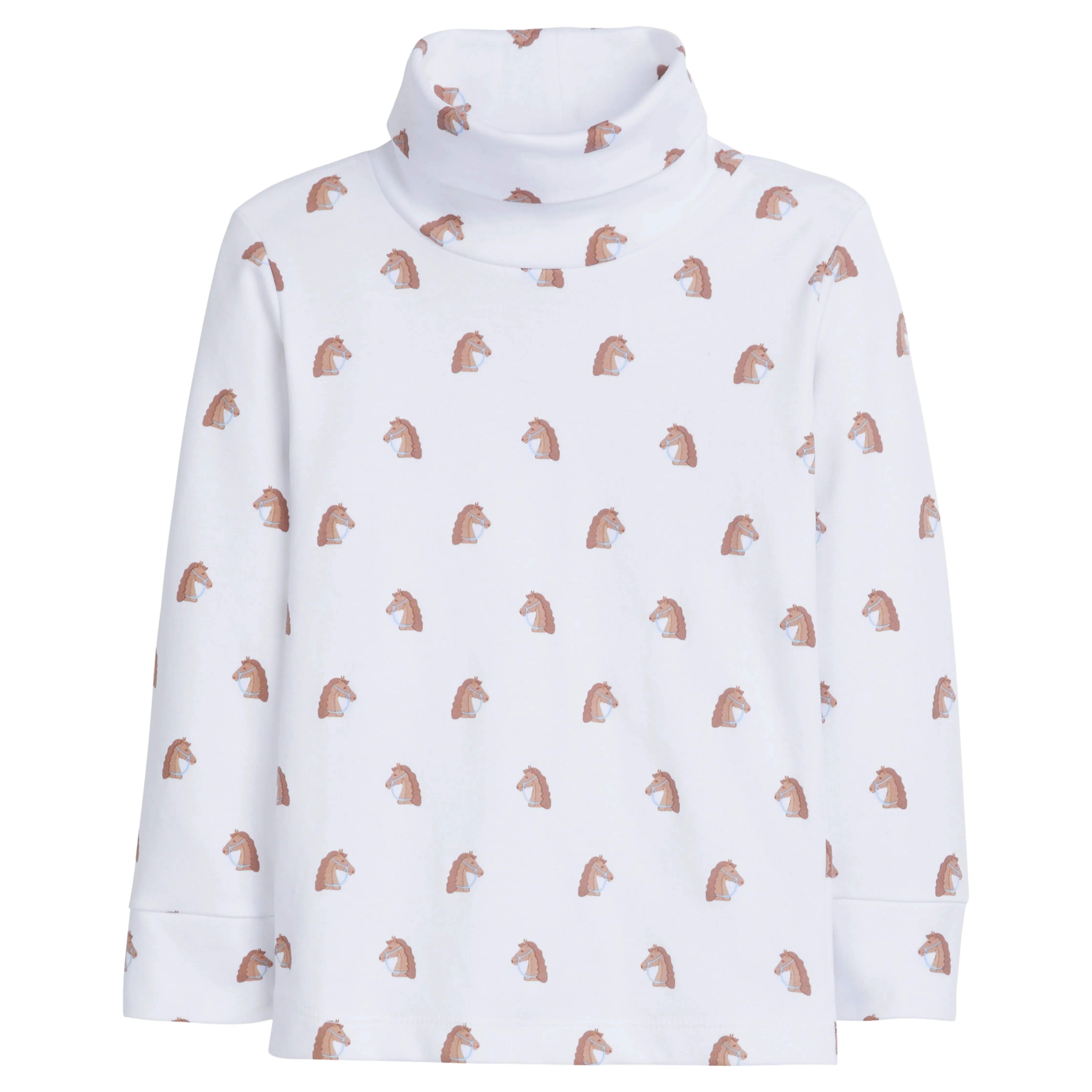 Printed Turtleneck - Boy Horse | Google SEO Friendly Words Result: Boy Horse Turtleneck | Printed Turtleneck