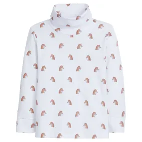 Printed Turtleneck - Boy Horse | Google SEO Friendly Words Result: Boy Horse Turtleneck | Printed Turtleneck