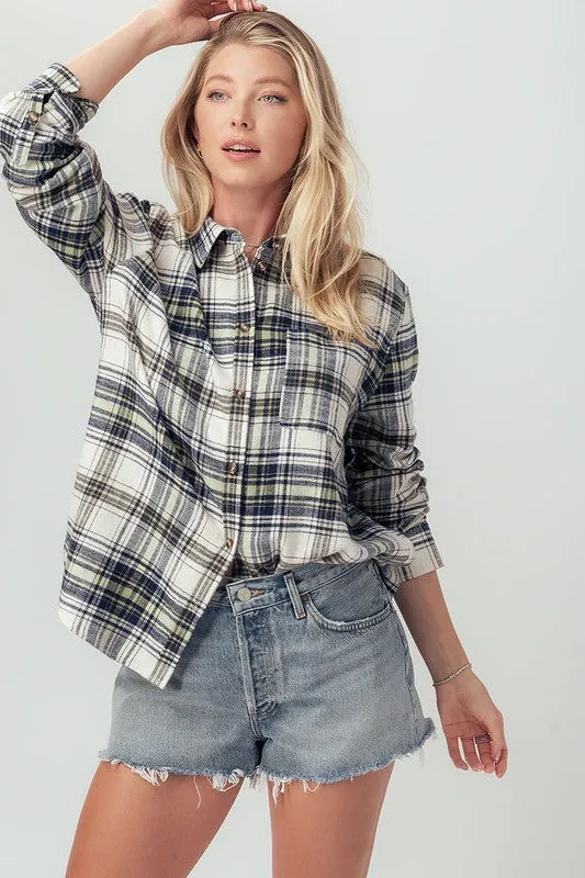 Rachael Plaid Shirt