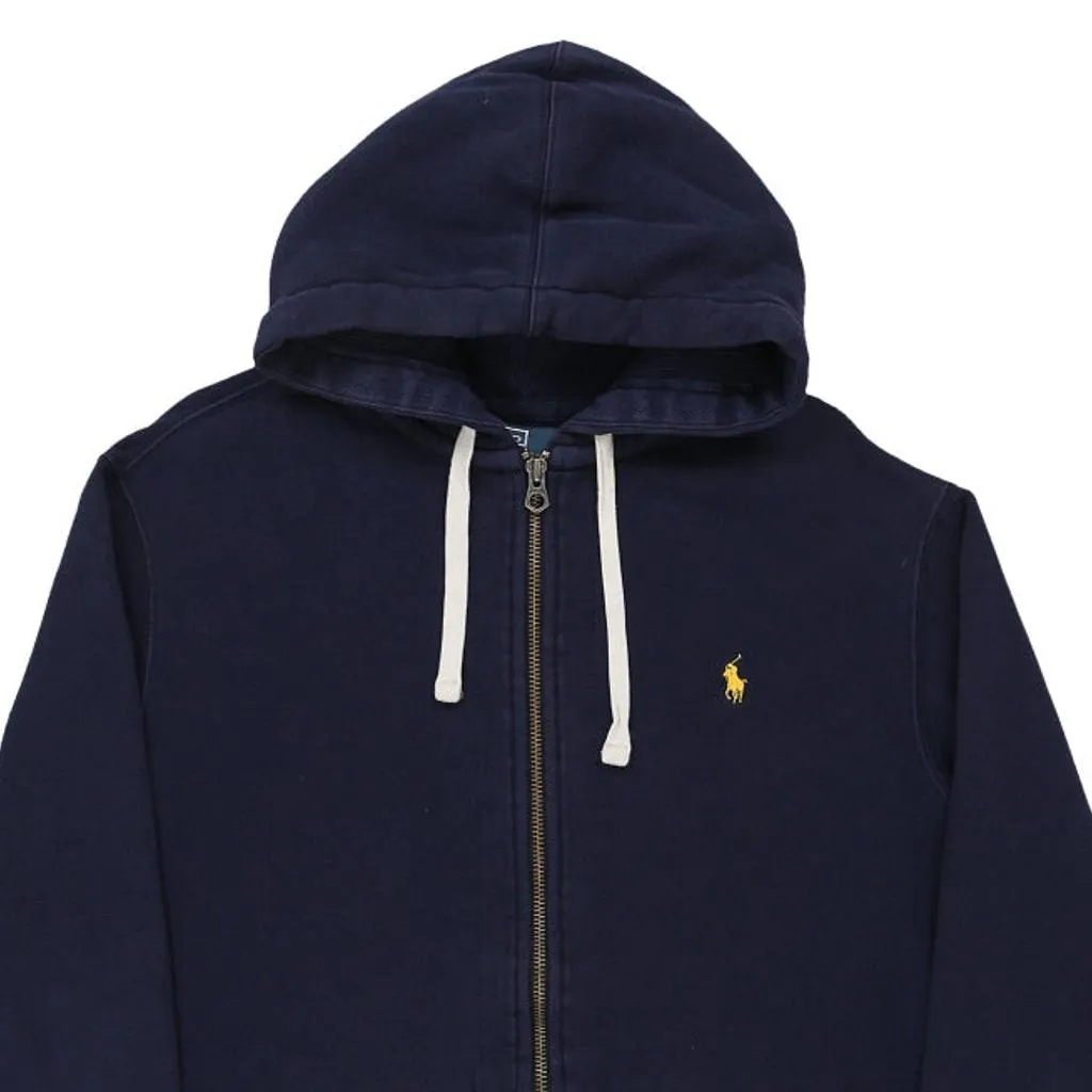 Ralph Lauren Hoodie - 2XL Navy Cotton Blend