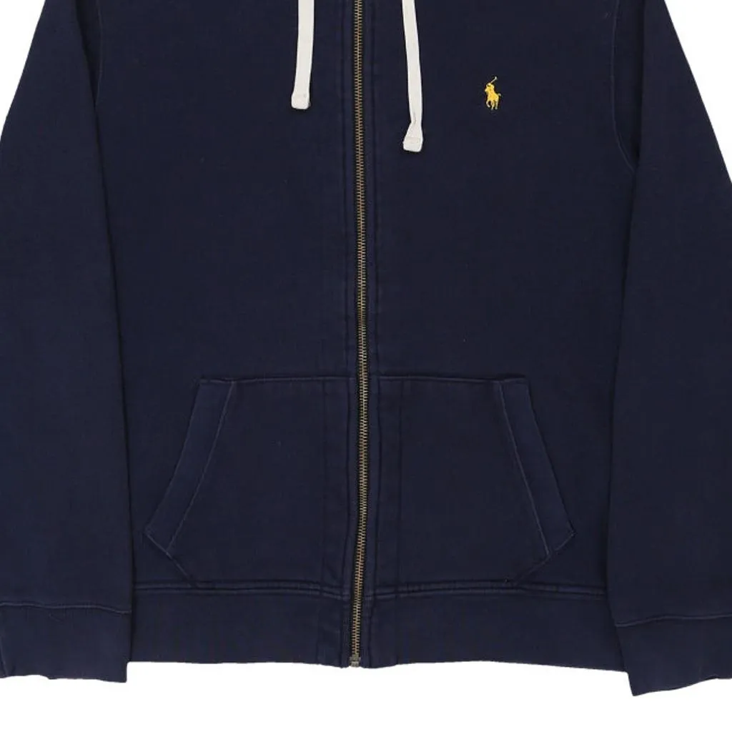 Ralph Lauren Hoodie - 2XL Navy Cotton Blend