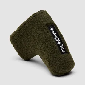 Random Golf Club Sherpa Blade Putter Cover - Olive