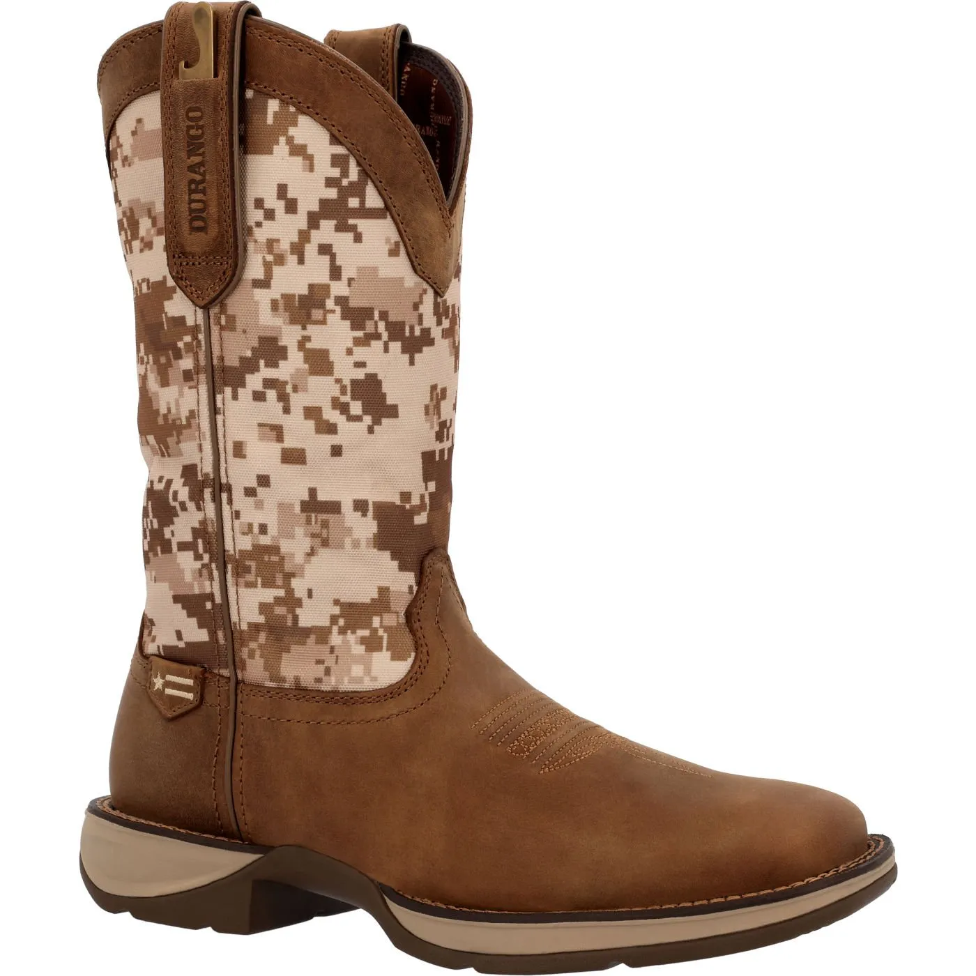 Rebel™ by Durango® Desert Camo Pull-on Western Boot