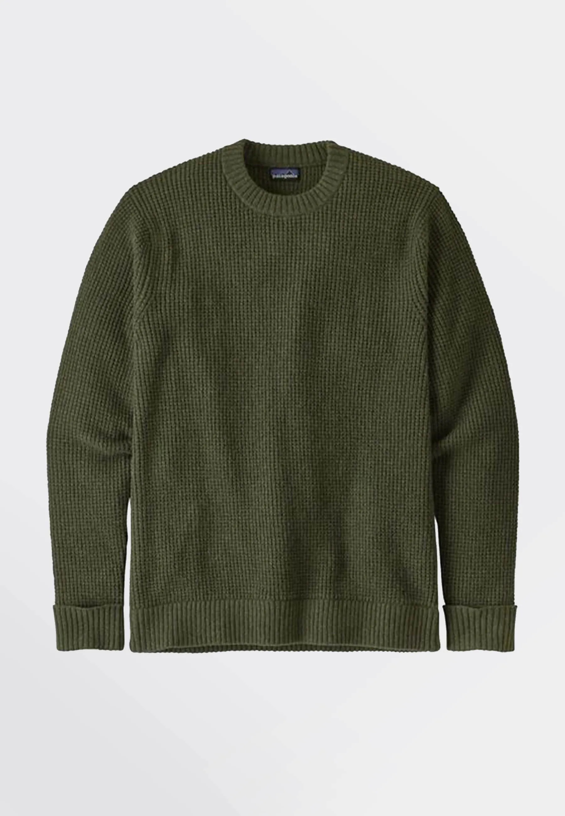 Recycled Wool Sweater - alder green