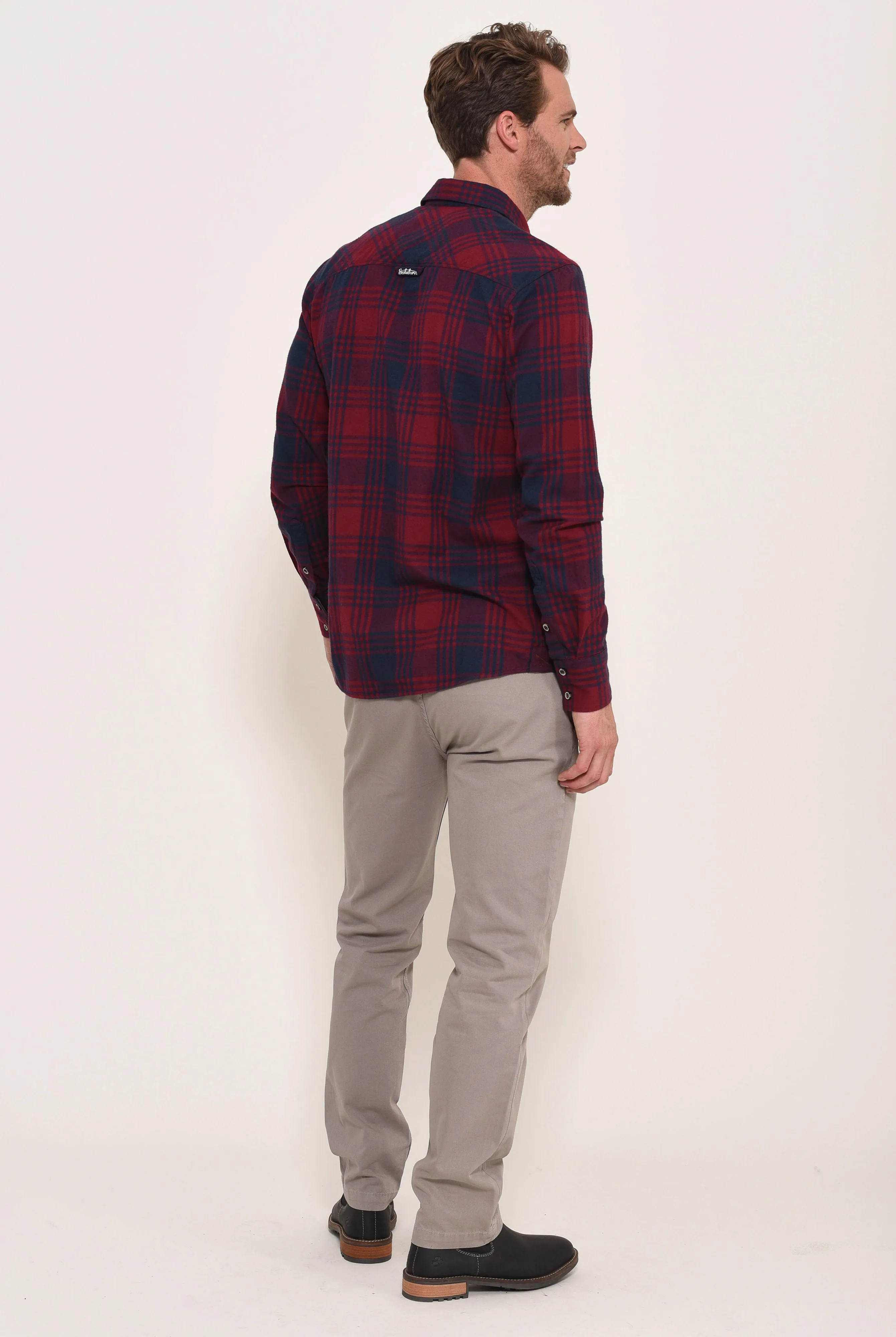 Red Flannel Check Shirt