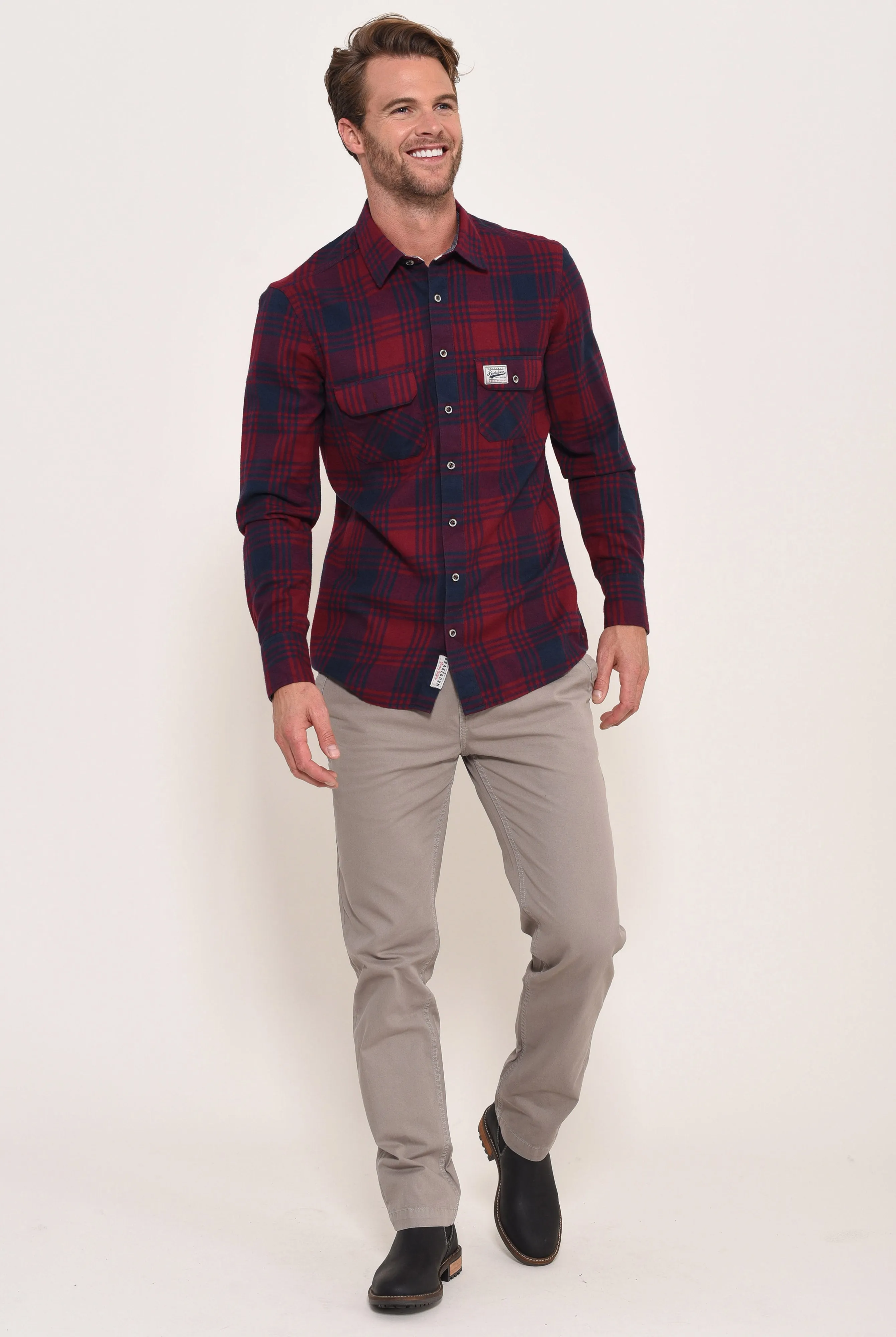 Red Flannel Check Shirt