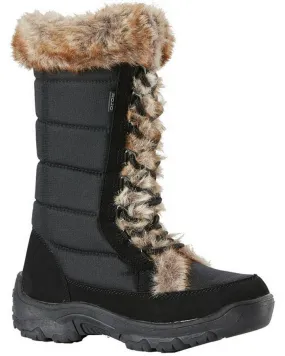 Red Snow Fox Women's Boots - Jet Black - 2023