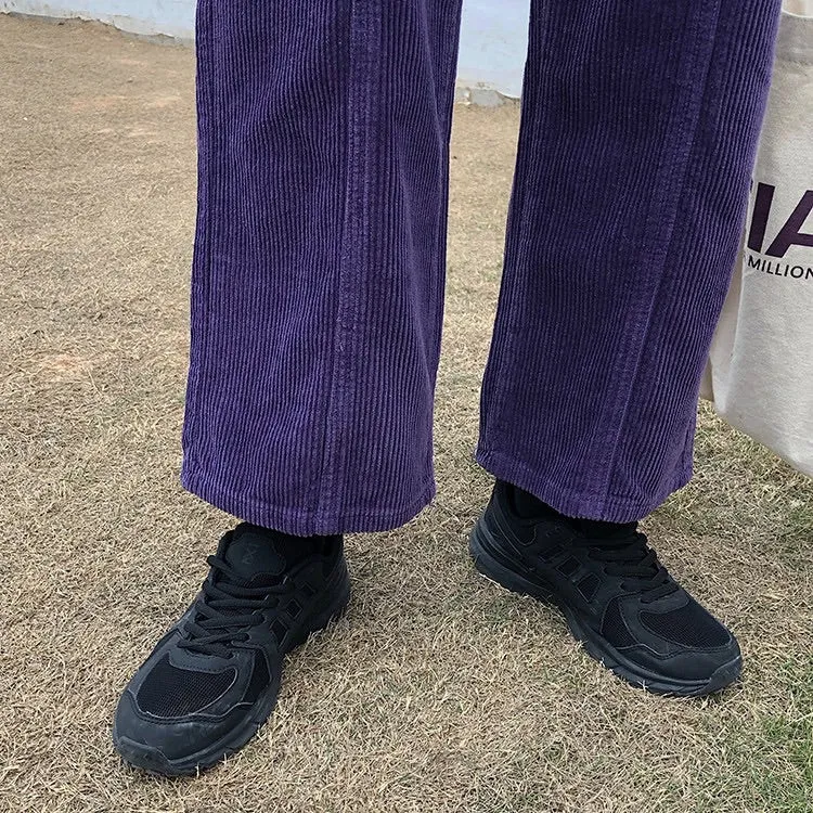 RETRO PURPLE CORDUROY PANTS