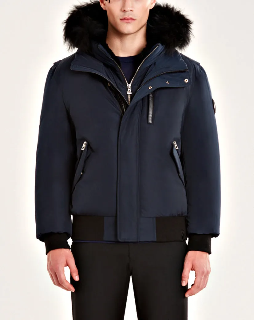 Rudsak Stephan Men's Parka Navy/Black with Fur