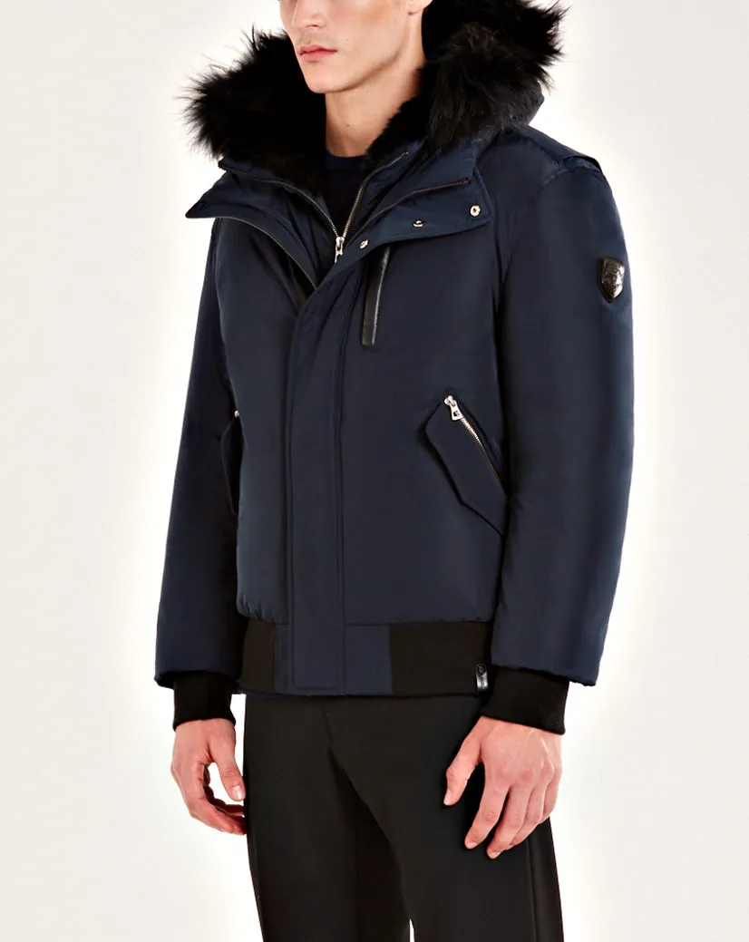 Rudsak Stephan Men's Parka Navy/Black with Fur