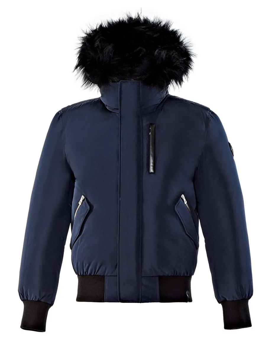 Rudsak Stephan Men's Parka Navy/Black with Fur