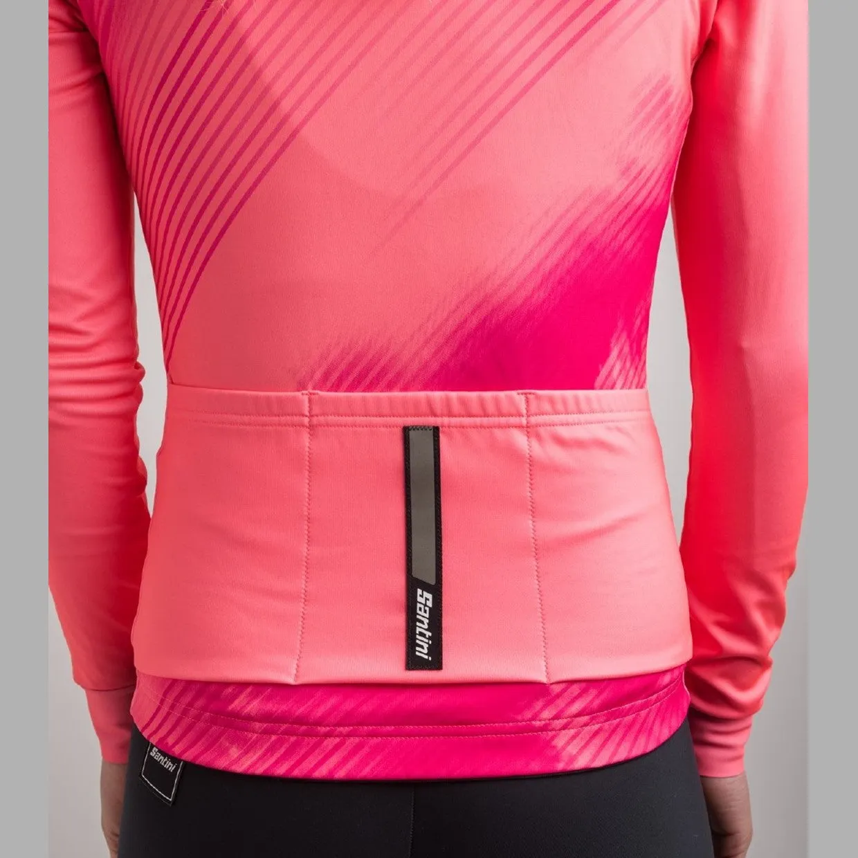 Santini Pure Dye Thermal Long Sleeve 4W Women's Jersey