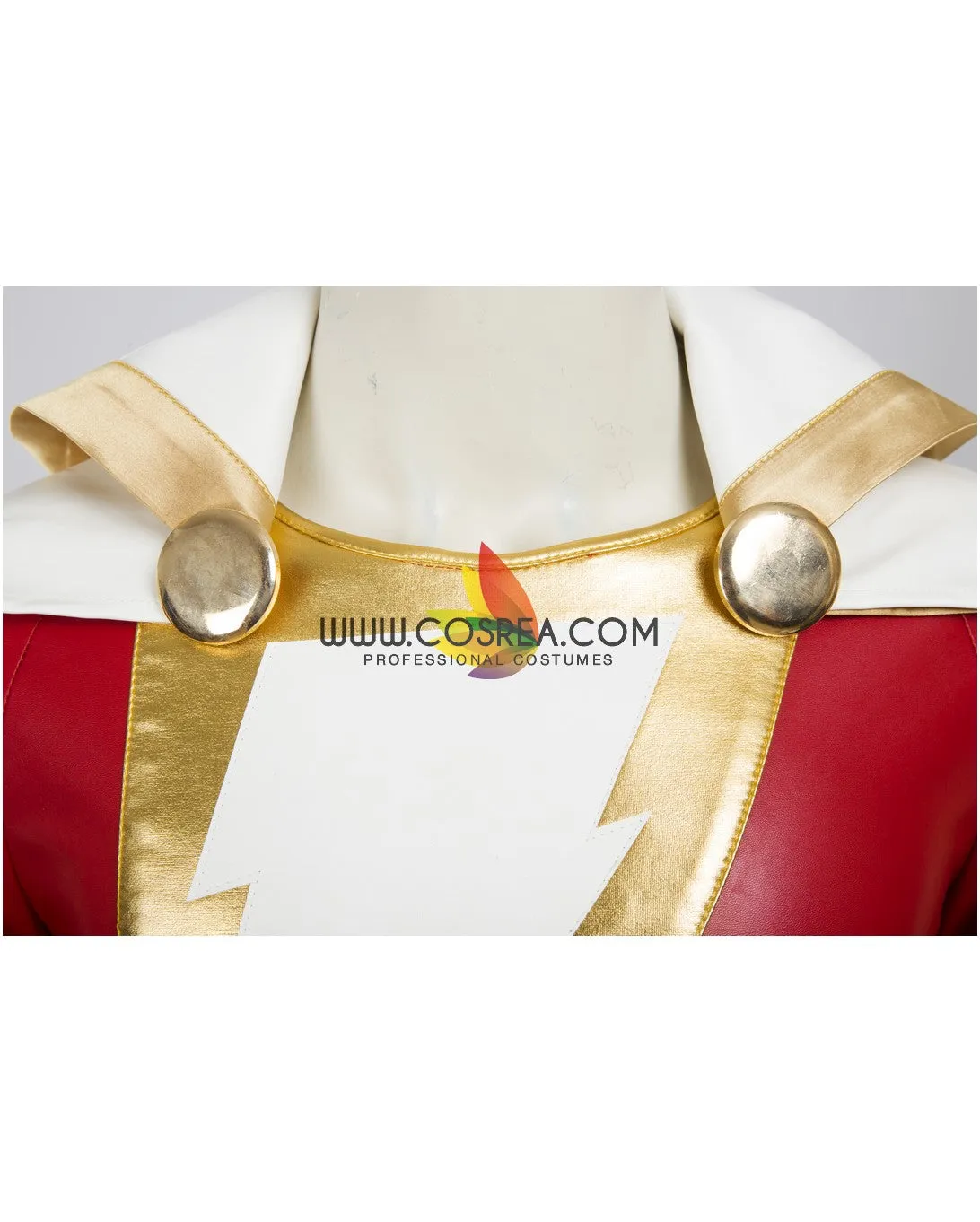 Shazam PU Leather Cosplay Costume