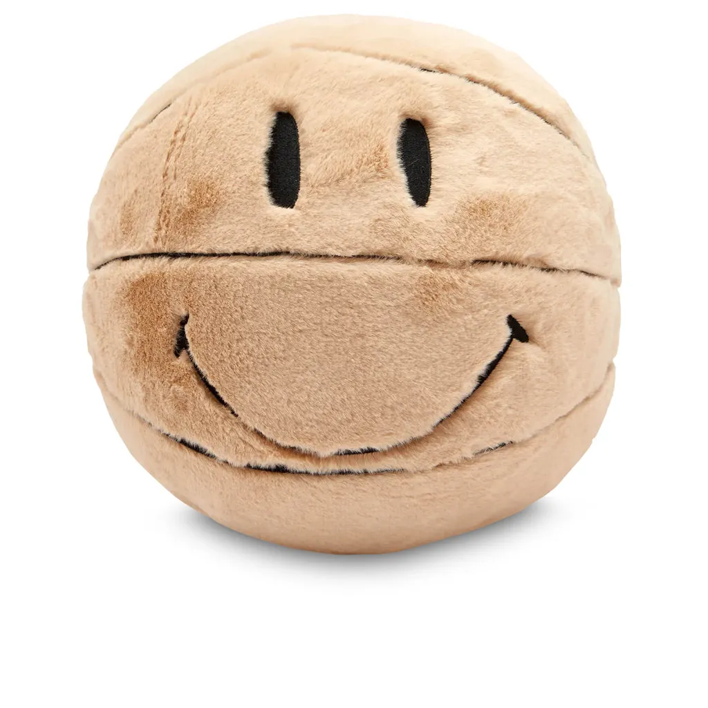 Sherpa Basketball Pillow - Sand