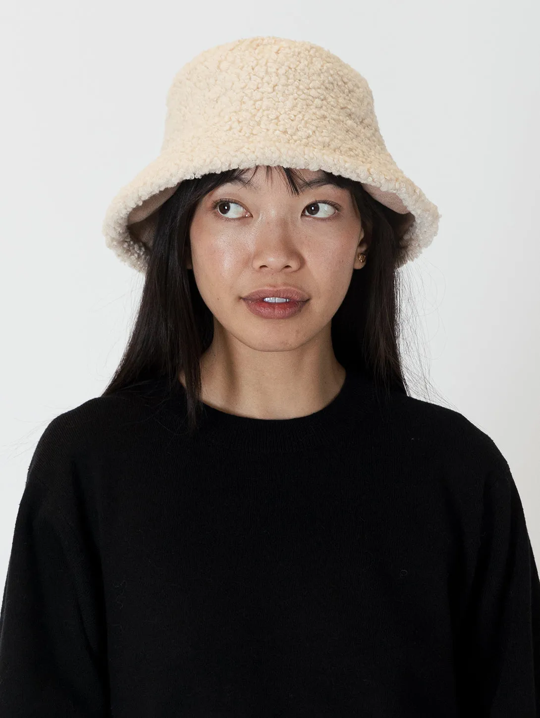 Sherpa Reversible Bucket Hat - Camel