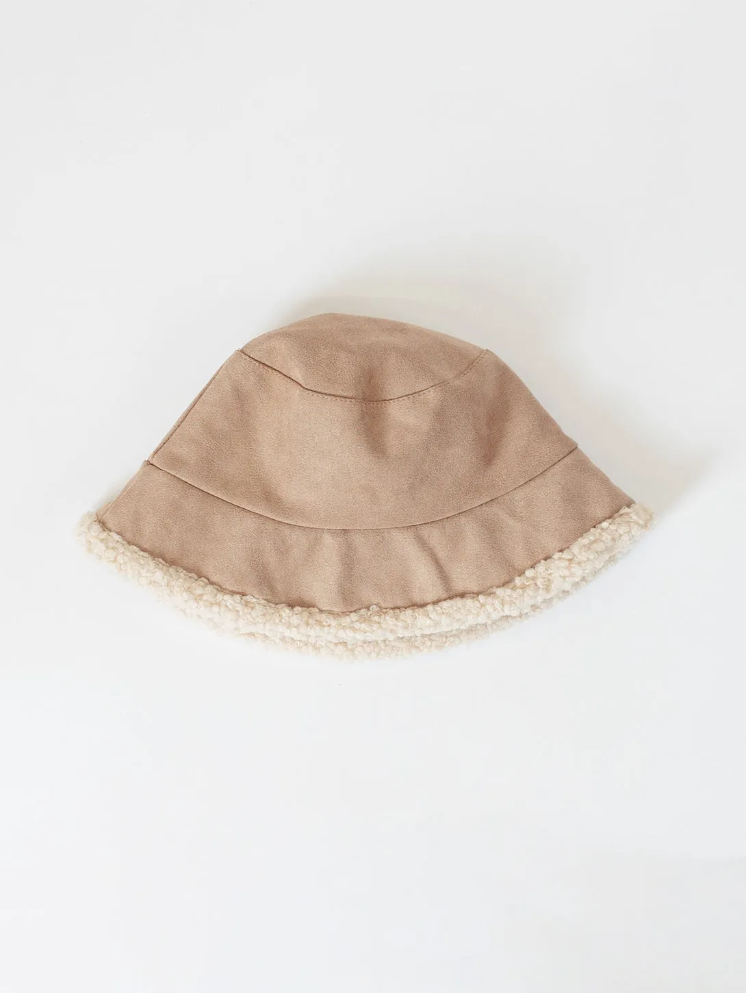 Sherpa Reversible Bucket Hat - Camel