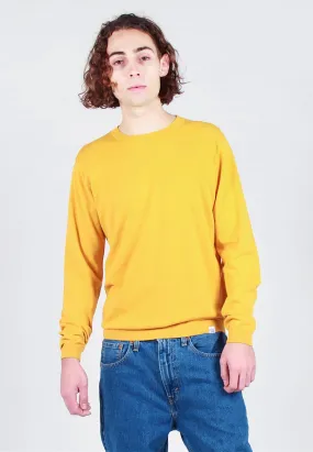 Sigfred Dry Cotton Knit Sweater - sunrise yellow