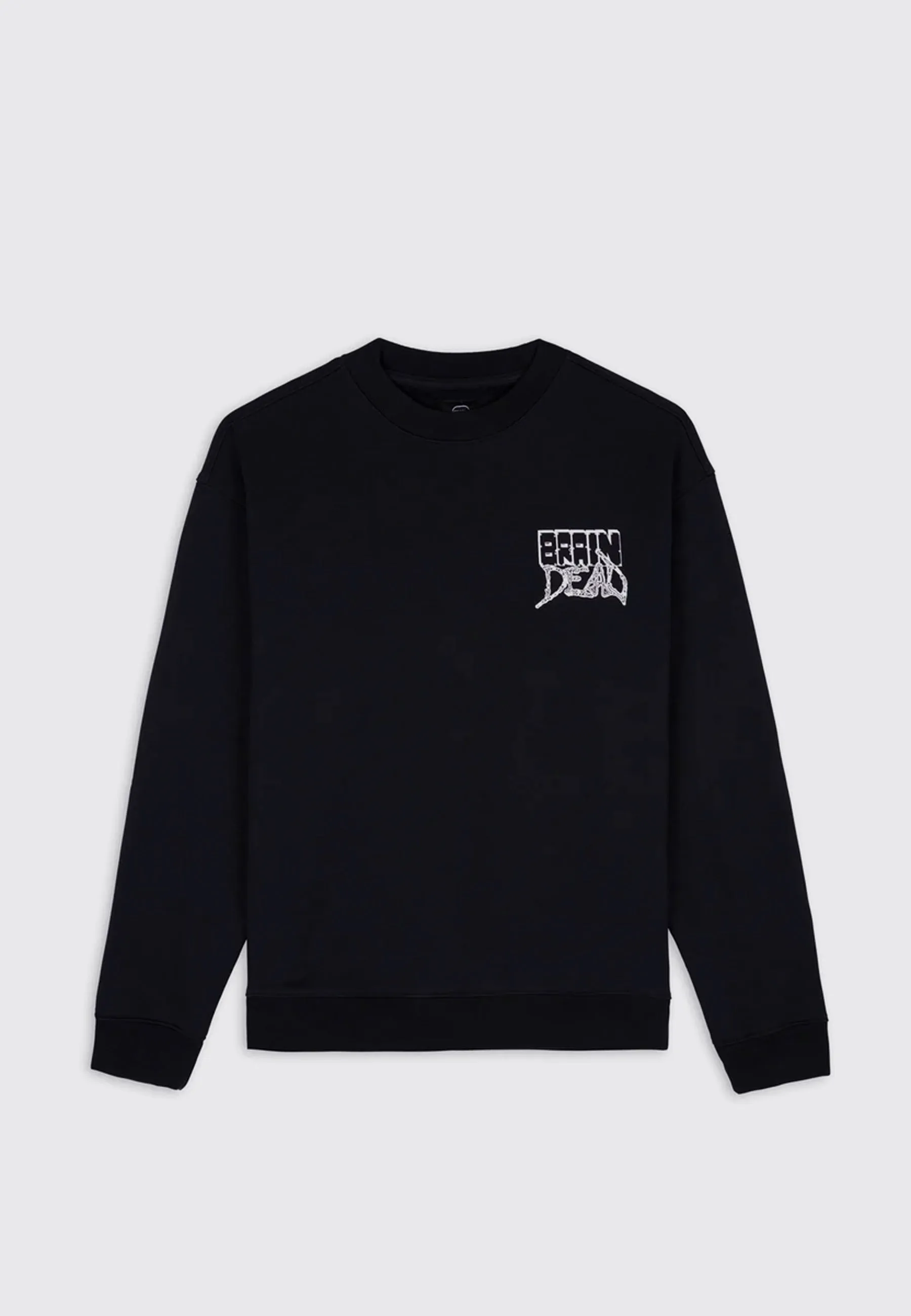 Sludge Crew Neck Sweater - Black