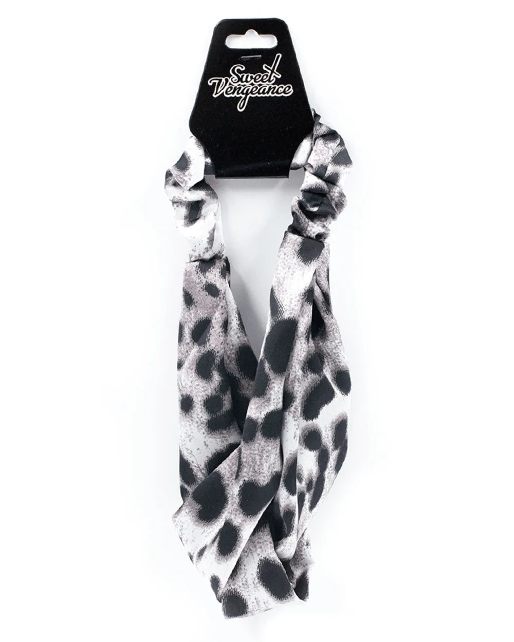 Snow Leopard Print Headband