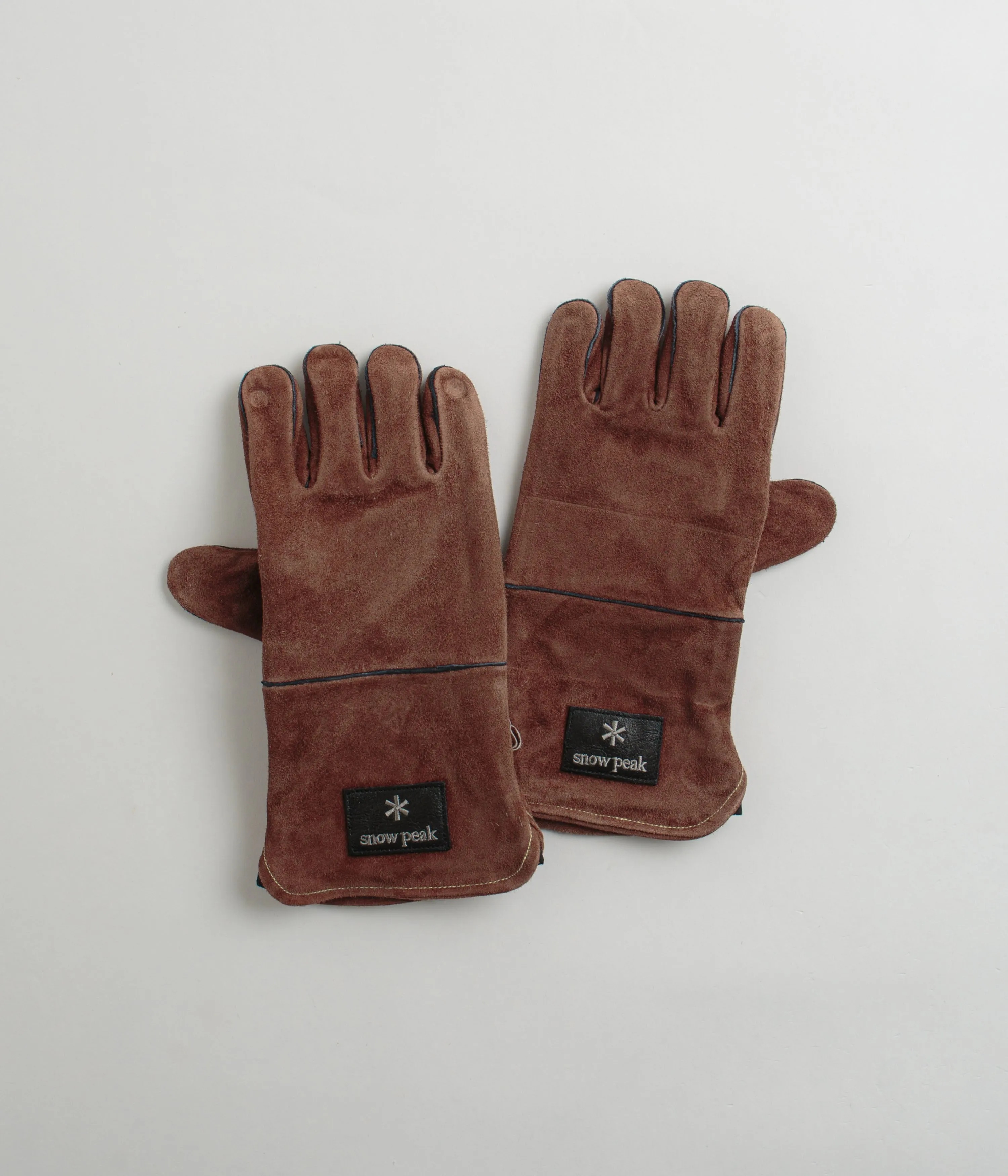 Snow Peak Fireside Gloves - Brown, Snow Peak Fireside Handwear - Brown, Snow Peak Fireside Gloves in Brown, Brown Snow Peak Fire