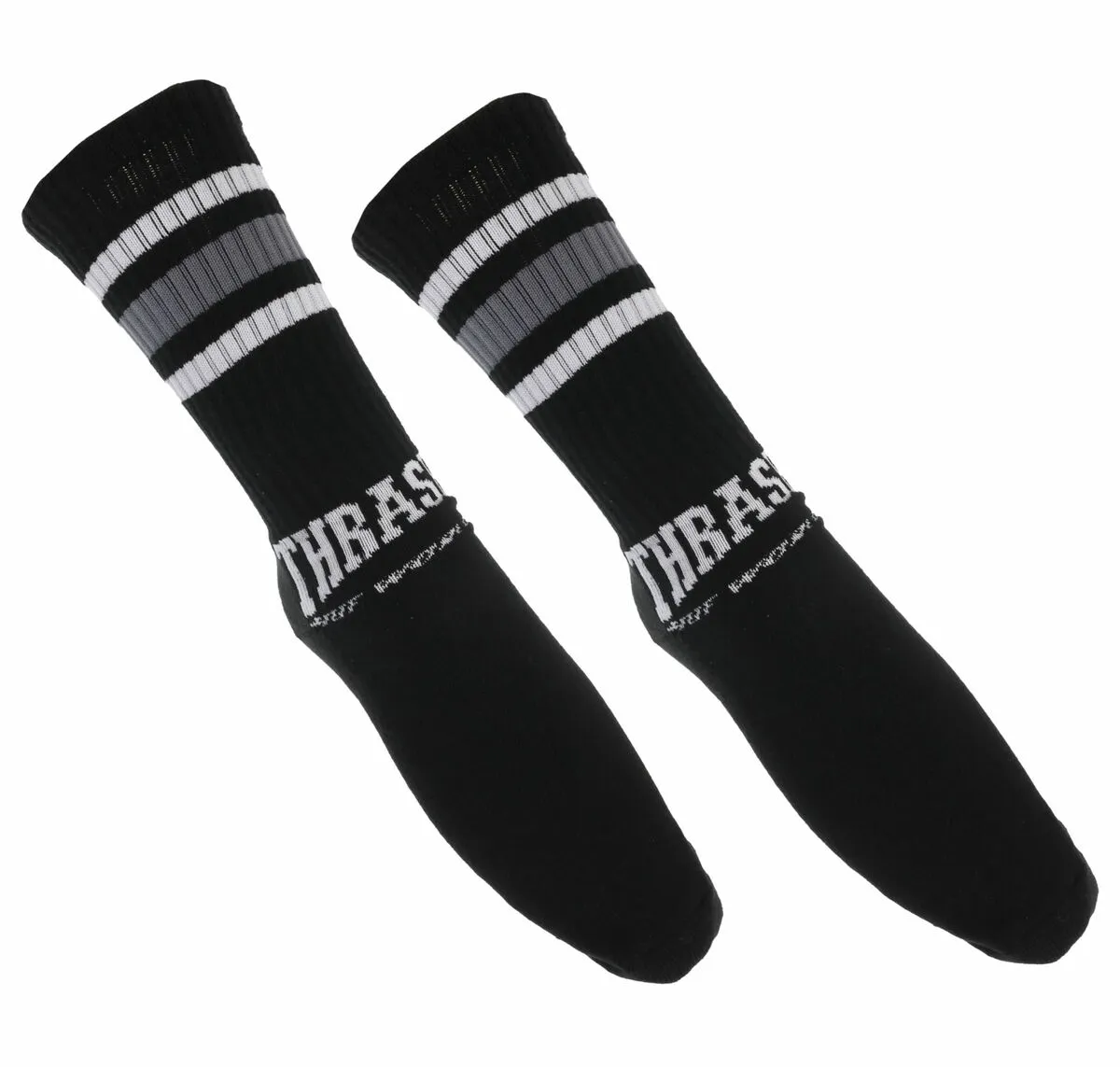 socks HUF x THRASHER - Center Field - black - sk00722-black  -  Metal-shop