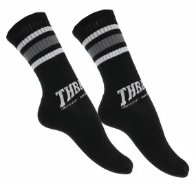 socks HUF x THRASHER - Center Field - black - sk00722-black  -  Metal-shop