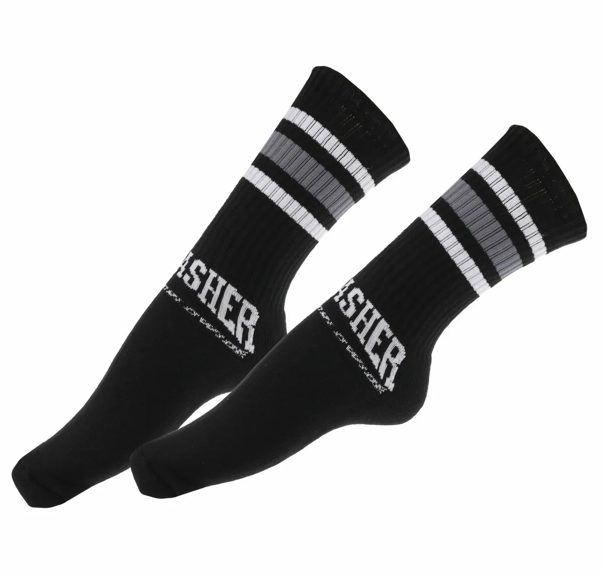 socks HUF x THRASHER - Center Field - black - sk00722-black  -  Metal-shop