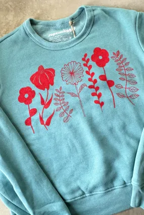 Spring Flowers Sabrina Sweatshirt - Buy now!