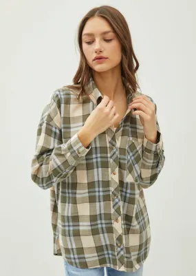 Spruce Tartan Cotton Shirt