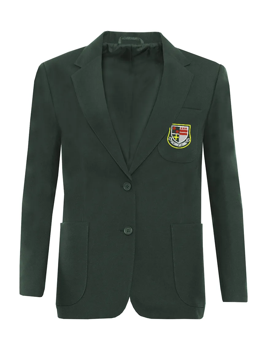 St Robert of Newminster Catholic School Girls Green Blazer *NEW SEPTEMBER 2024*