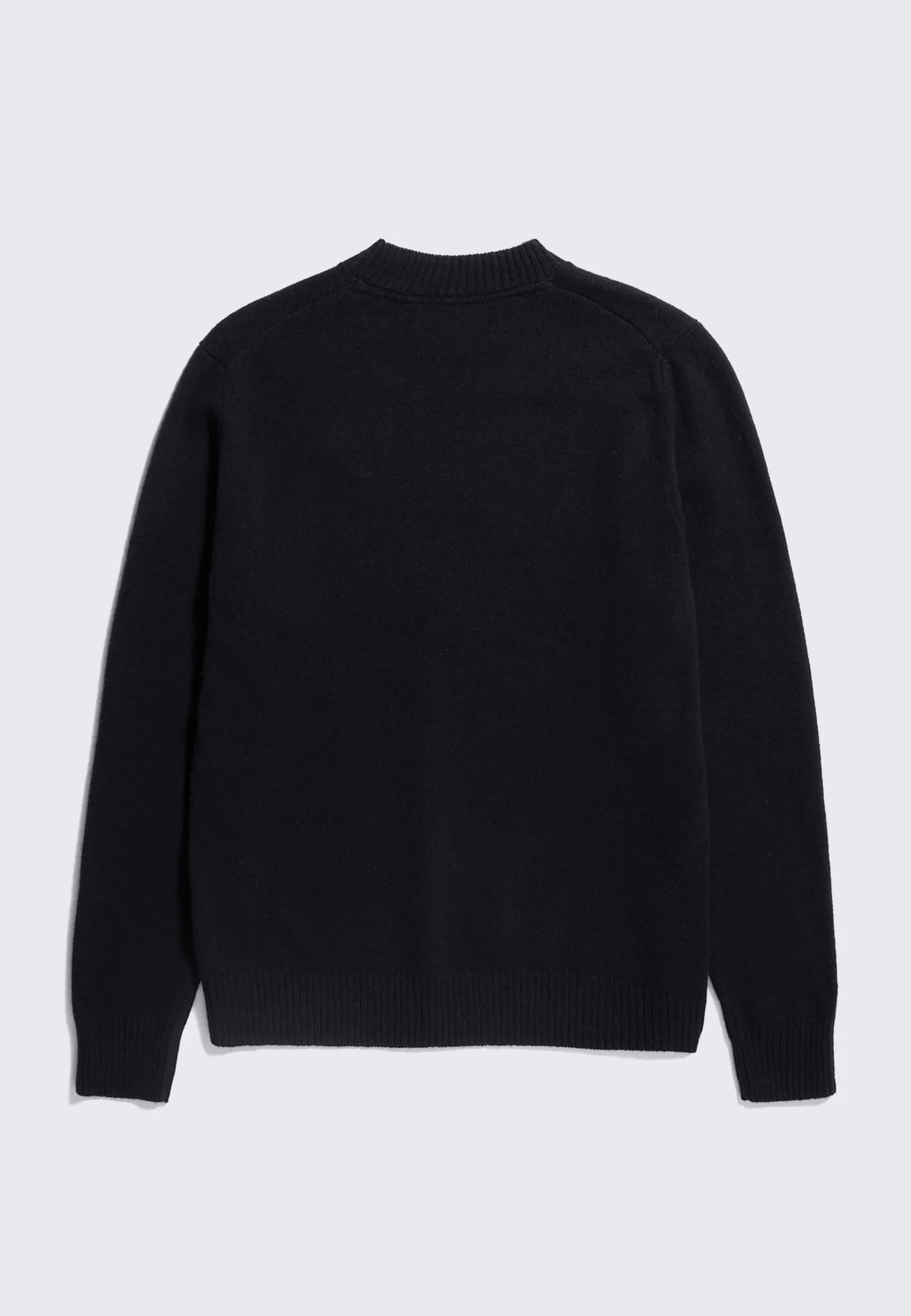 Standard Merino Lambswool Sweater - Black