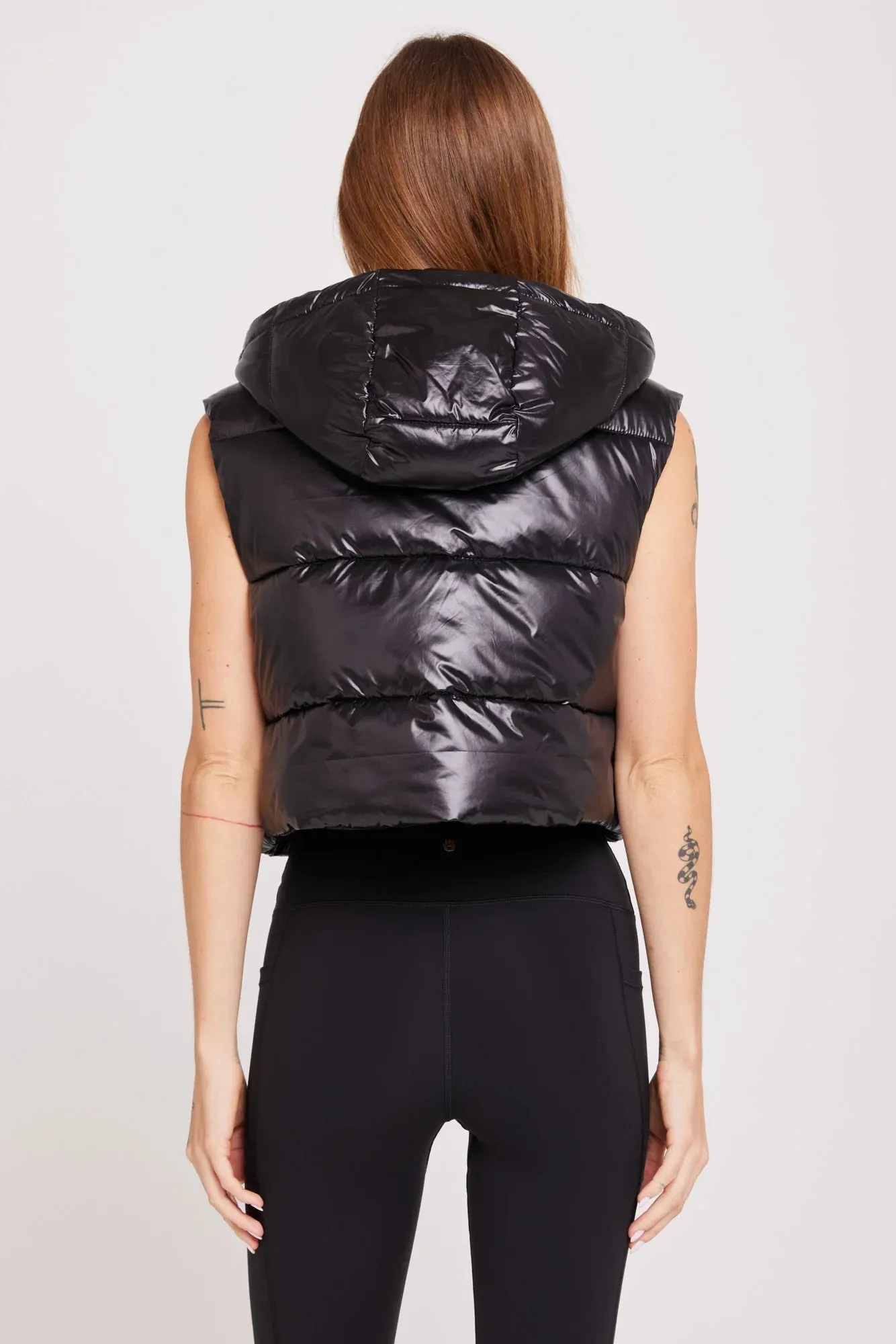 Stella Cropped Puffer Vest