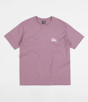 Stussy Basic Stussy T-Shirt - Orchid