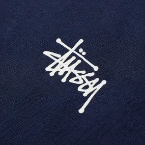 Stussy Basic Stussy TeeNavy & White