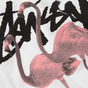 Stussy Flamingos TeeWhite