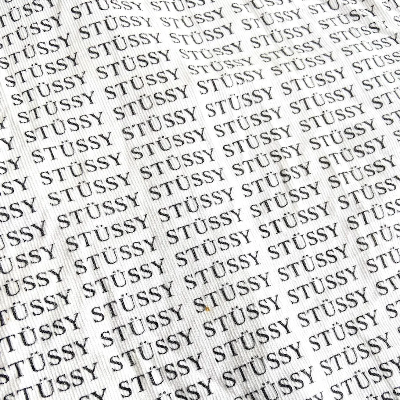 STUSSY MONOGRAM CORD SHIRT - M