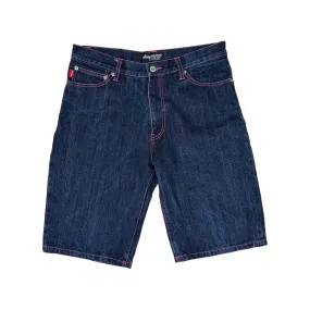 STUSSY PINK STITCH POCKET LOGO JORTS