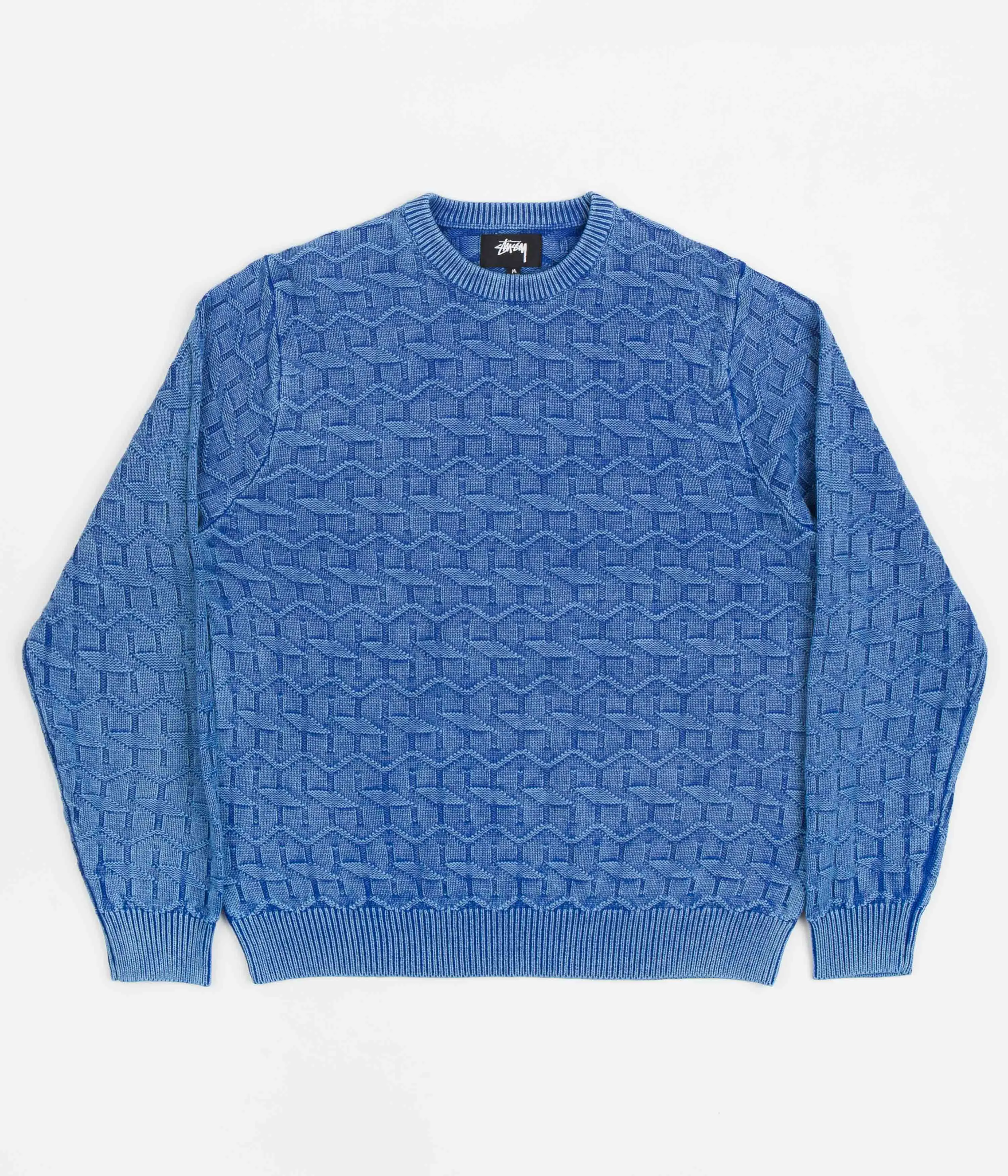 Stussy Strand Crewneck Sweatshirt - Blue