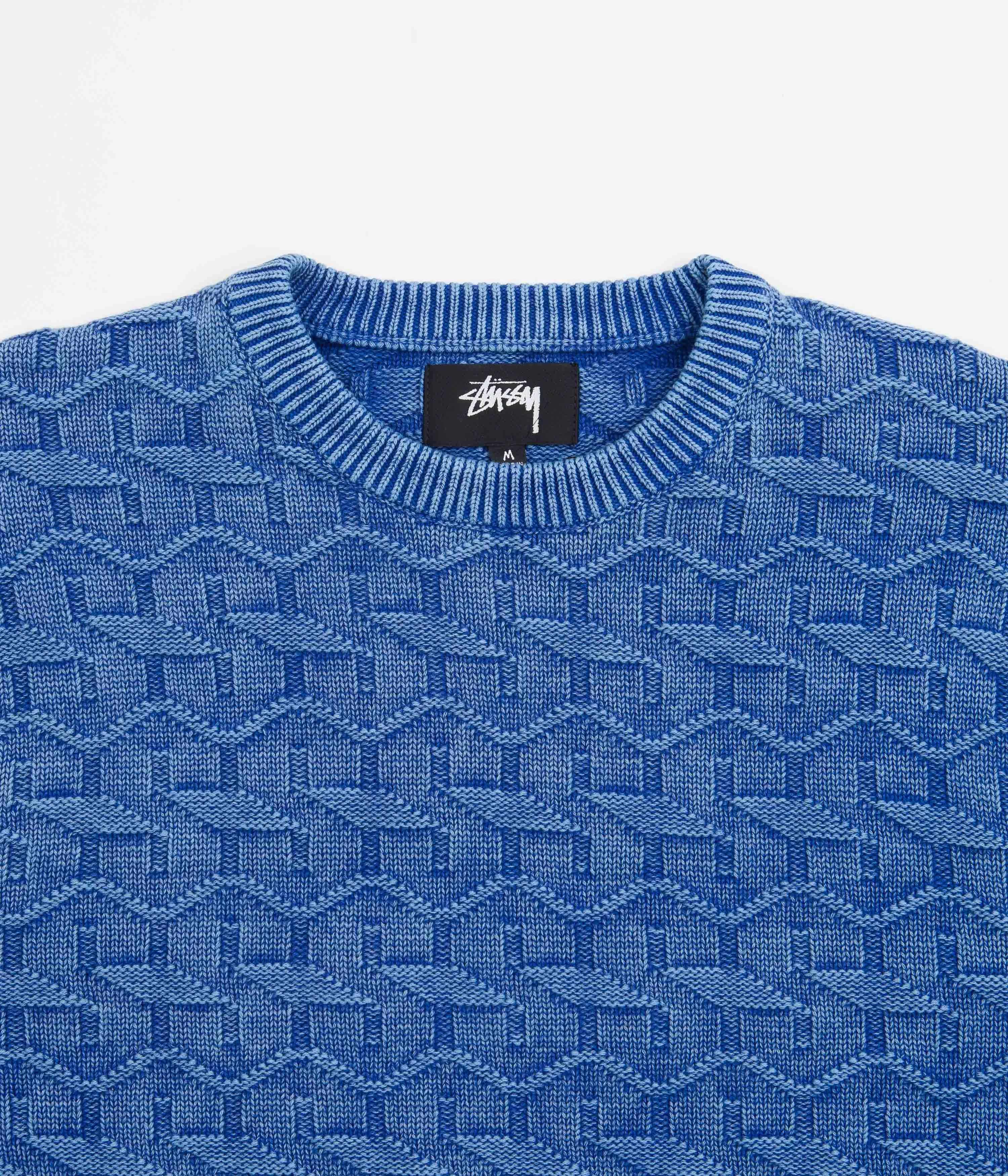 Stussy Strand Crewneck Sweatshirt - Blue