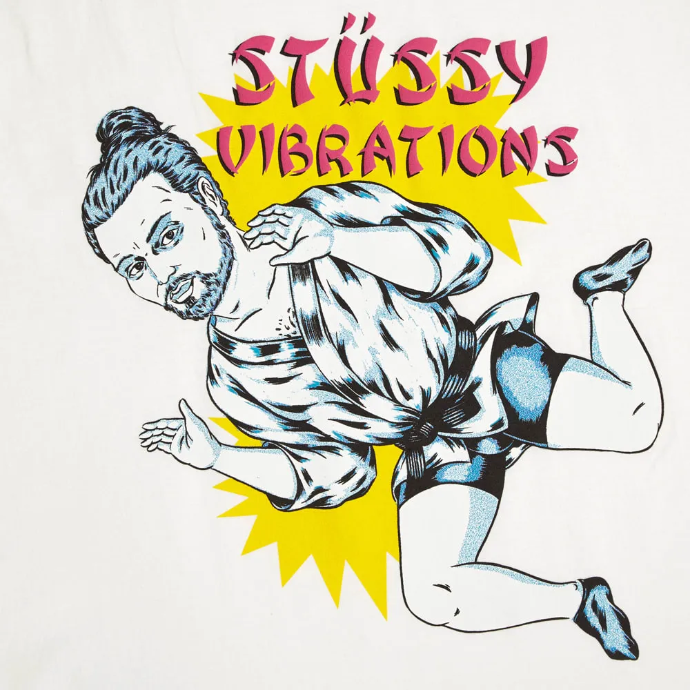 Stussy Vibrations TeeWhite