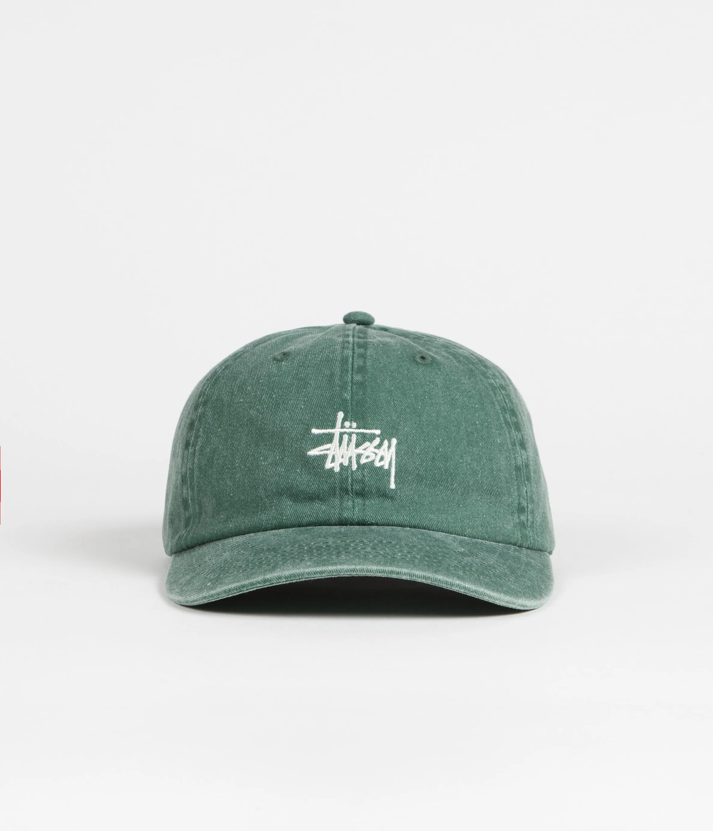 Stussy Washed Stock Low Pro Cap - Green