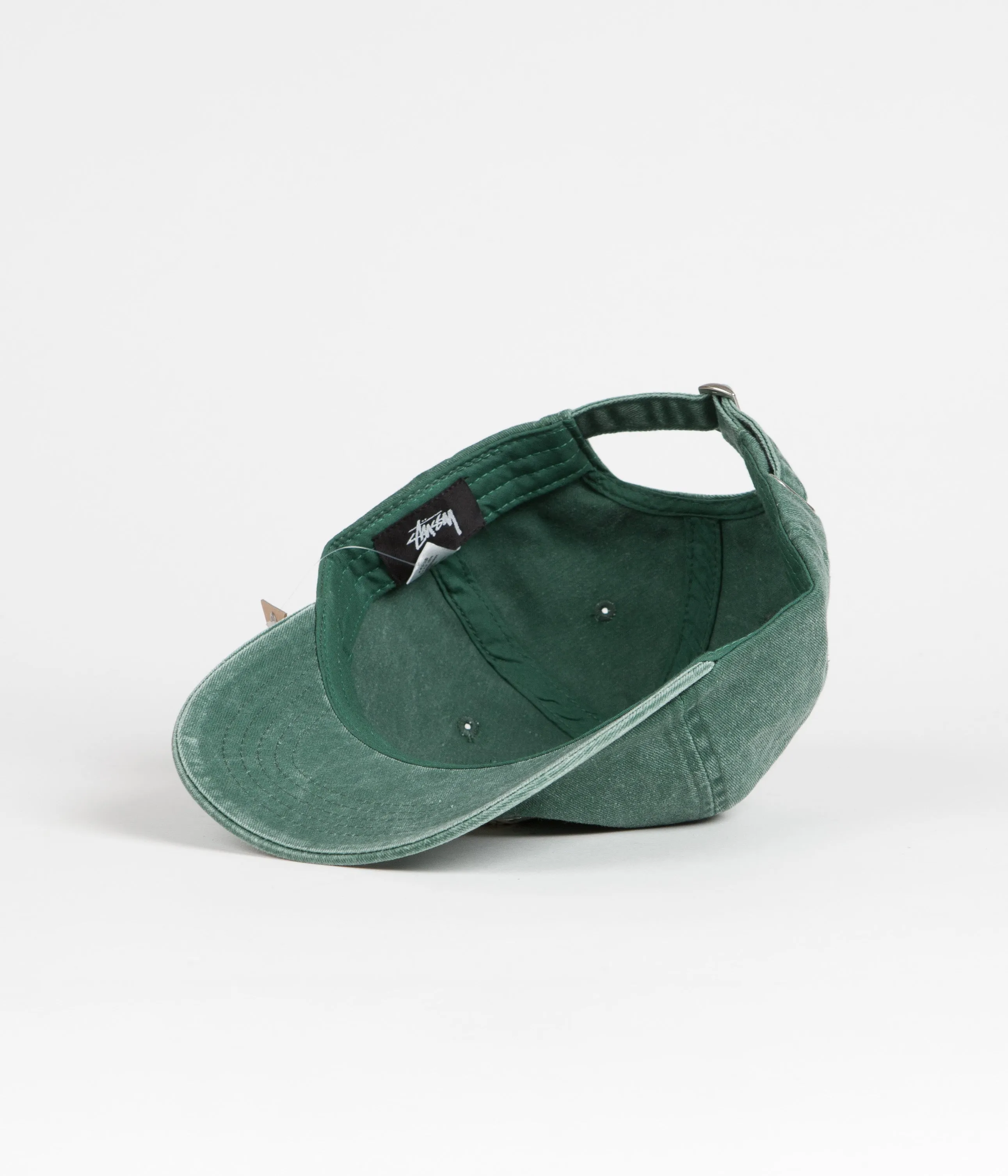 Stussy Washed Stock Low Pro Cap - Green