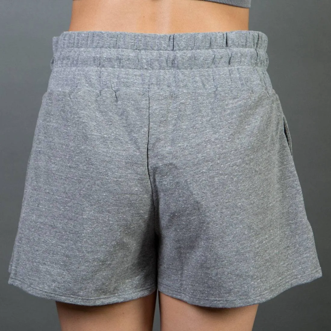 Stussy Women 80 17 Gym Shorts (gray / heather)