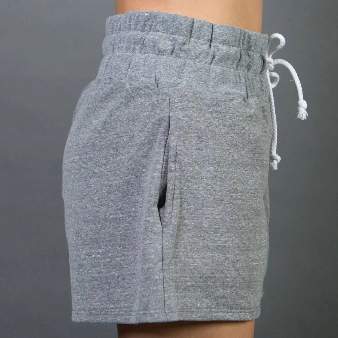 Stussy Women 80 17 Gym Shorts (gray / heather)