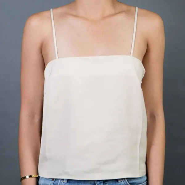 Stussy Women Rose Cami Tank (white / natural)